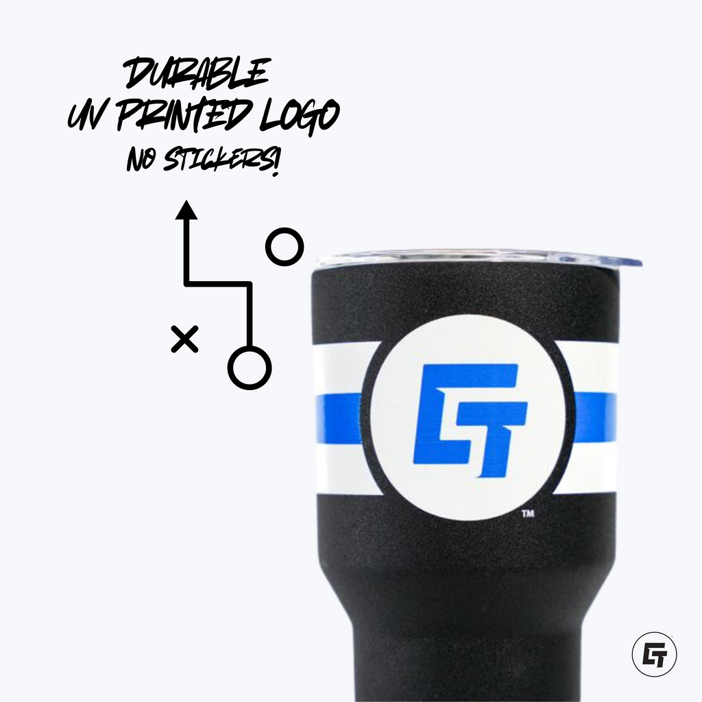 Chicagoland Spinners 30oz Light Blue Tumbler