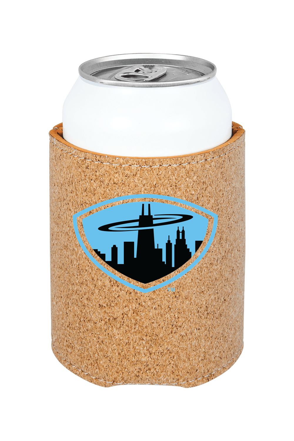 Chicagoland Spinners - 3 3/4" Laserable Leatherette Beverage Holder