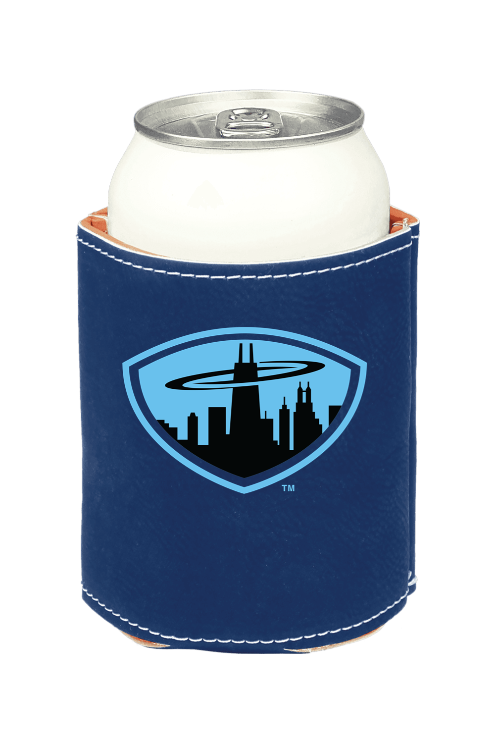 Chicagoland Spinners - 3 3/4" Laserable Leatherette Beverage Holder
