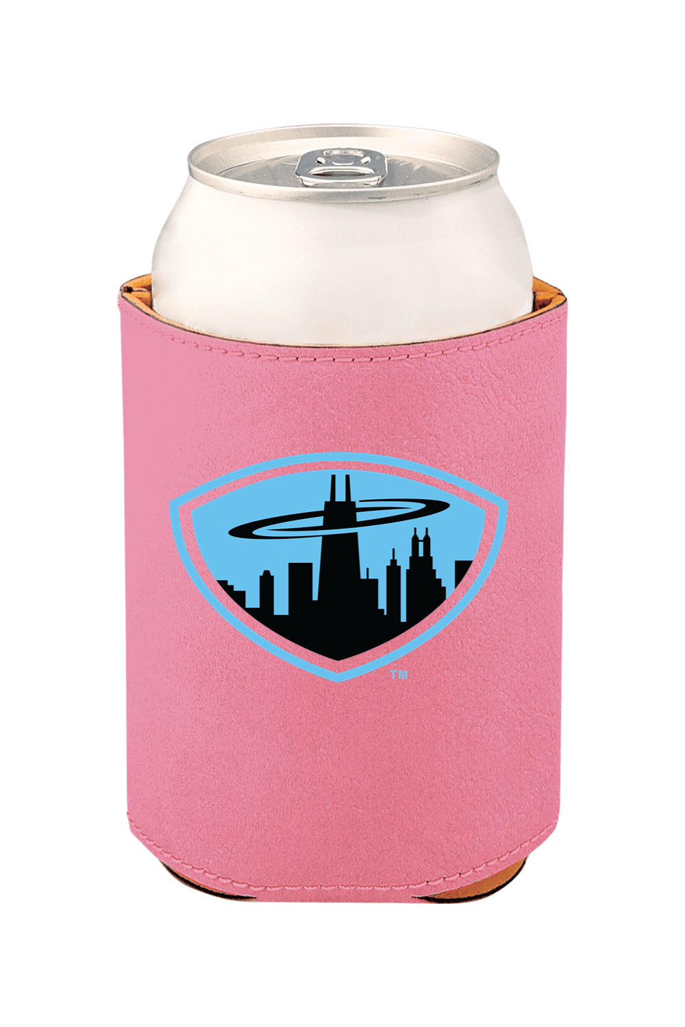 Chicagoland Spinners - 3 3/4" Laserable Leatherette Beverage Holder