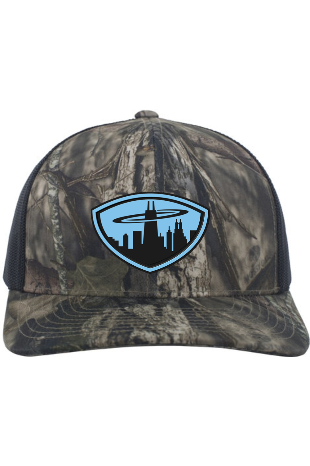 Chicagoland Spinners - Pacific Headwear Camo Snapback Trucker Cap