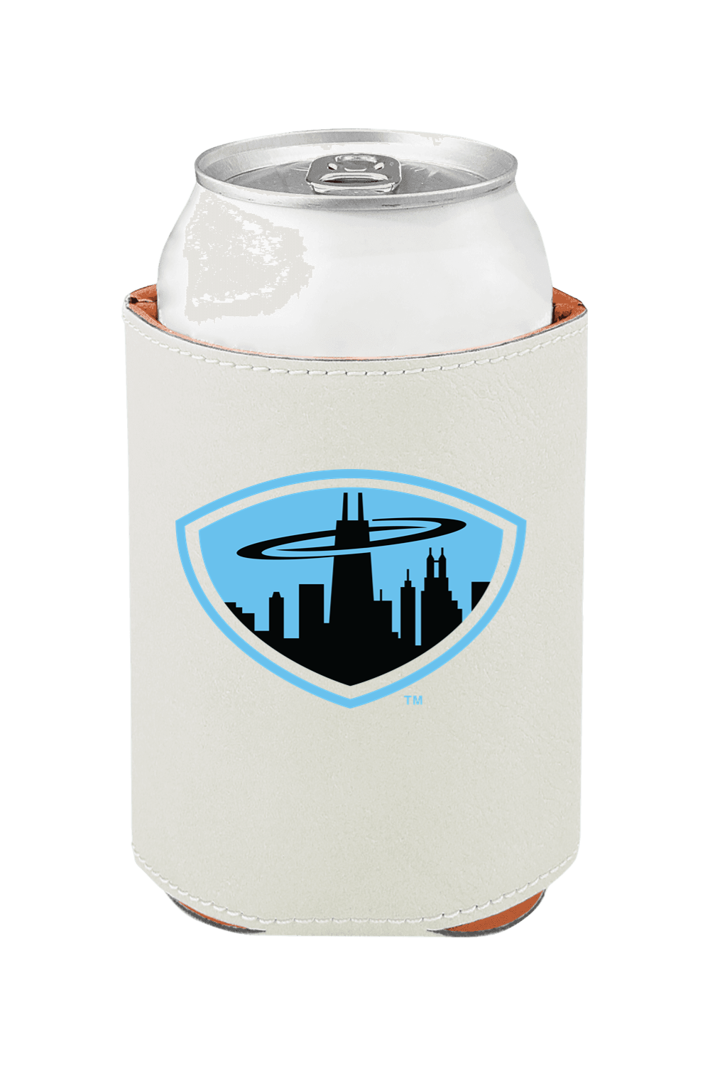 Chicagoland Spinners - 3 3/4" Laserable Leatherette Beverage Holder