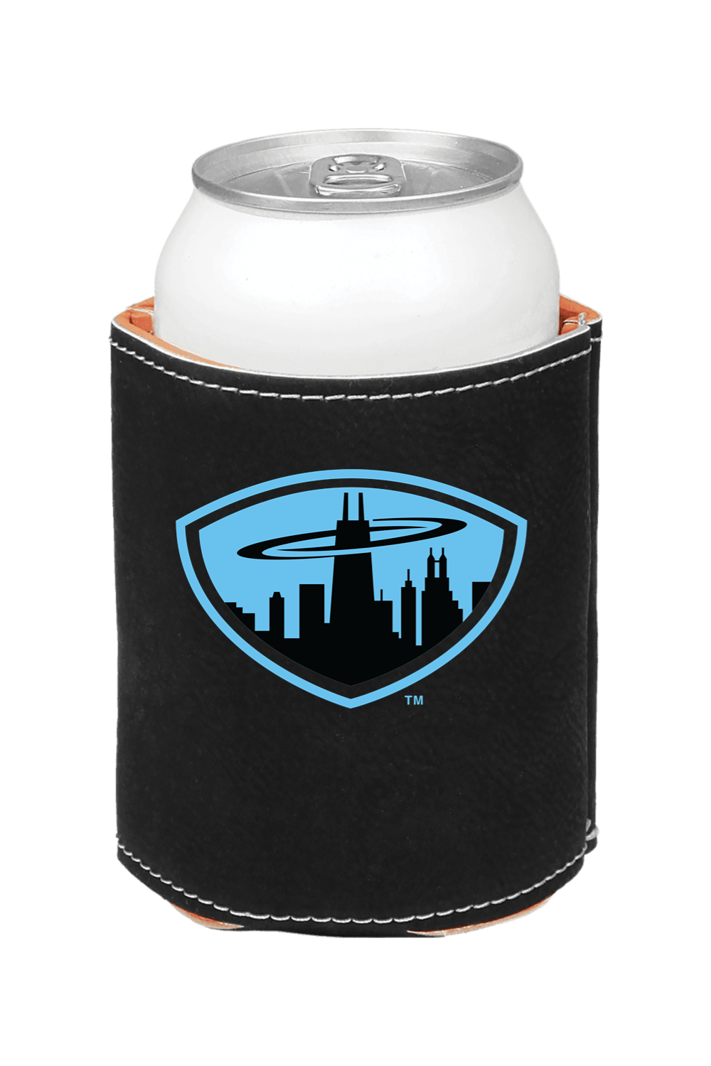 Chicagoland Spinners - 3 3/4" Laserable Leatherette Beverage Holder