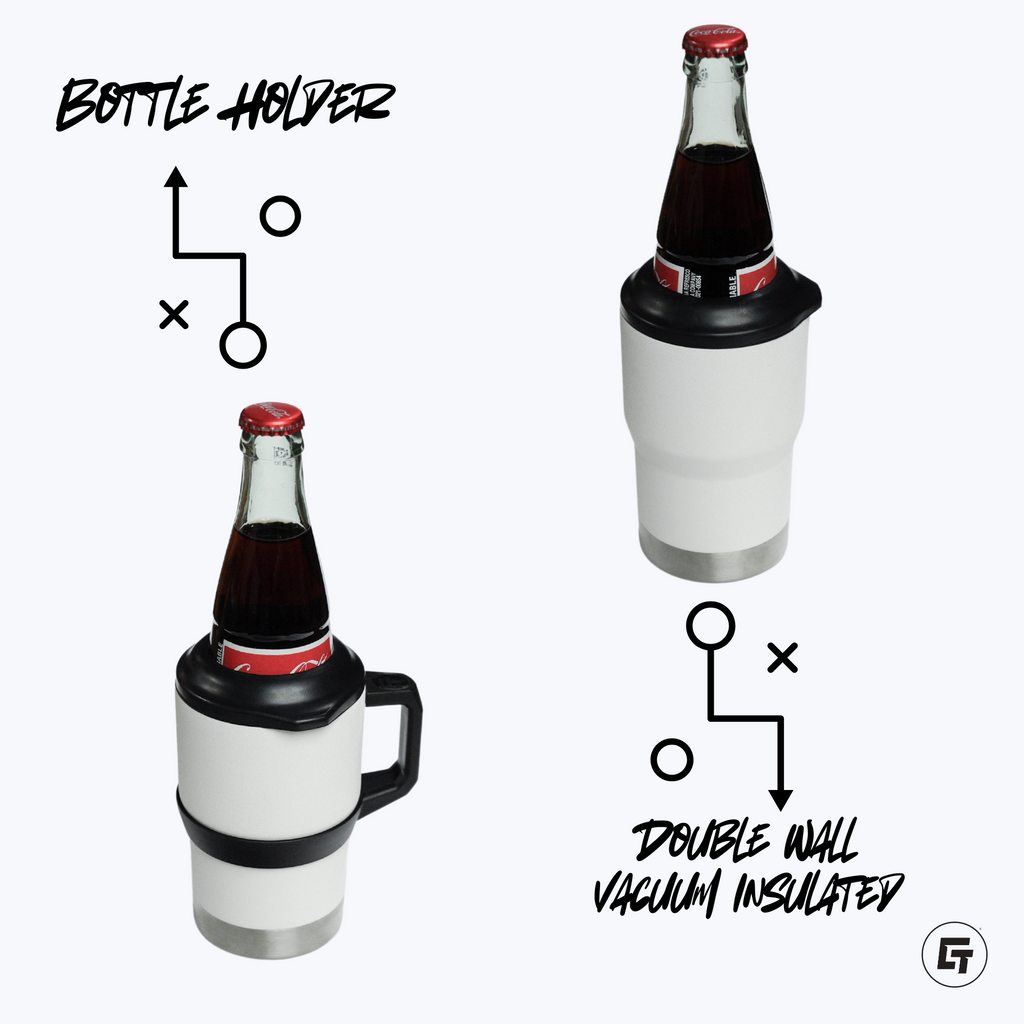 Chicagoland Spinners - Full Jacket 2.0 Stainless Steel Can-Bottle Cooler