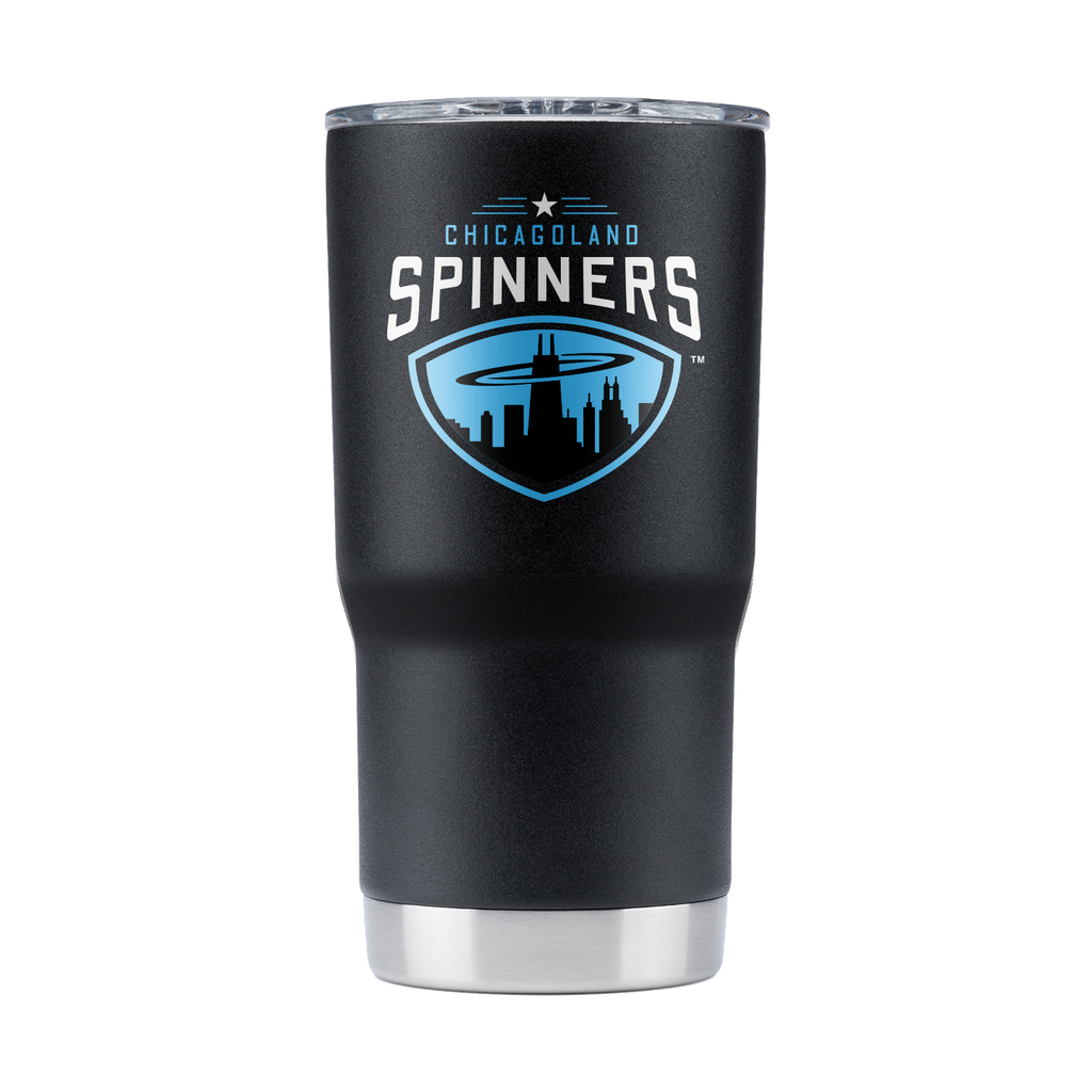 Chicagoland Spinners 20oz Black Tumbler