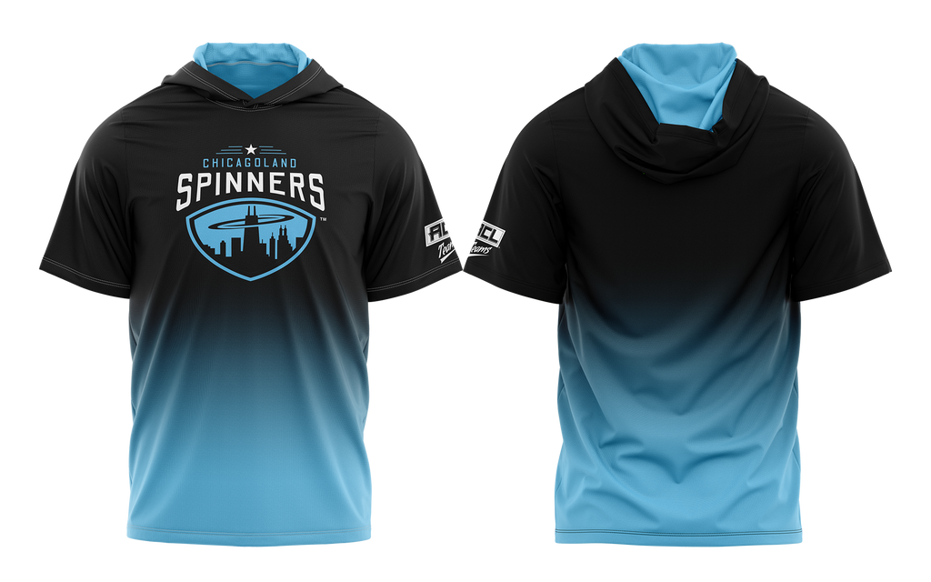 AUTHENTIC ACL PRO SPINNERS "FAN GEAR" 2026- SHORT SLEEVE HOODIE