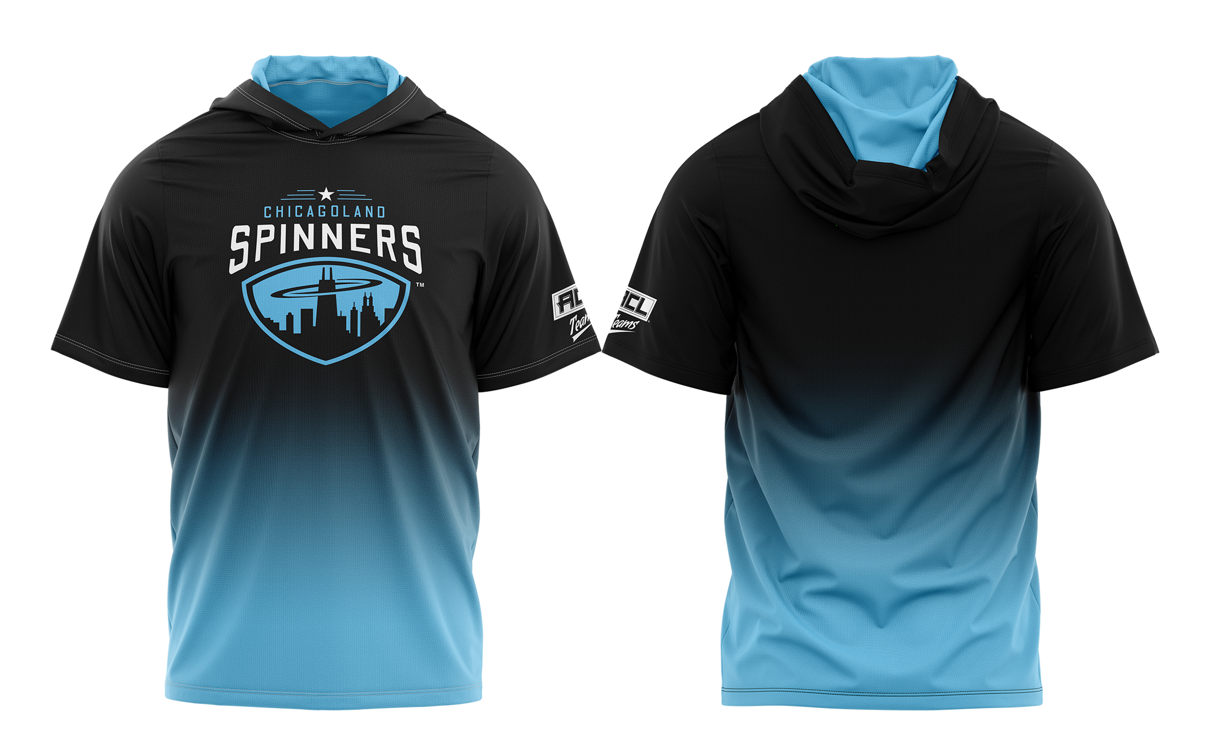 AUTHENTIC ACL PRO SPINNERS "FAN GEAR" 2026- SHORT SLEEVE HOODIE