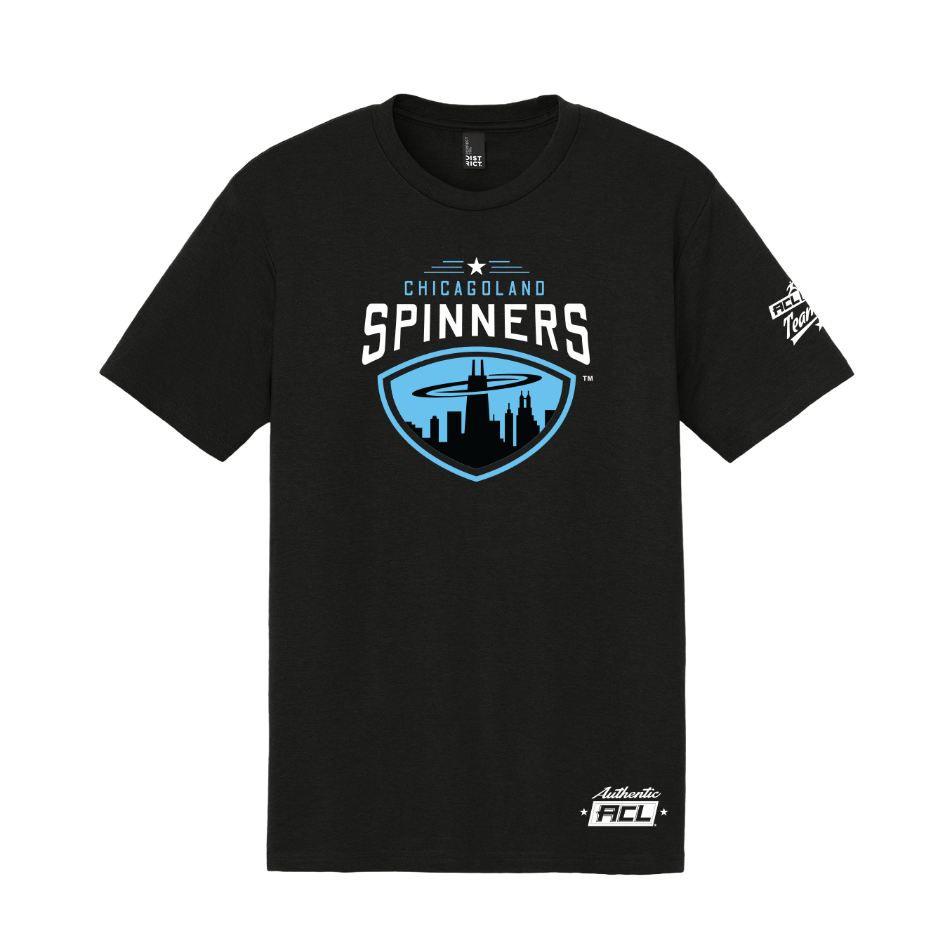 Chicagoland Spinners Logo T-Shirt - Premium Tri-Blend Fabric | ACL Pro Team Gear