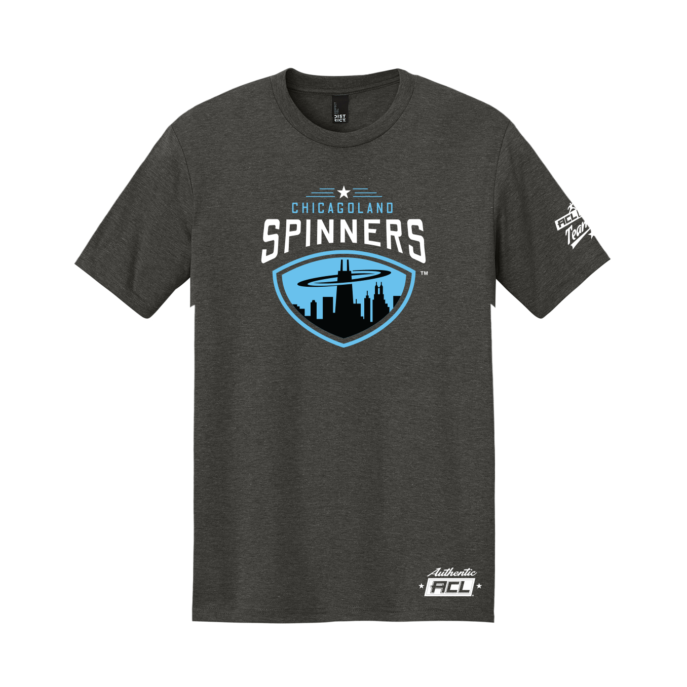 Chicagoland Spinners Logo T-Shirt - Premium Tri-Blend Fabric | ACL Pro Team Gear