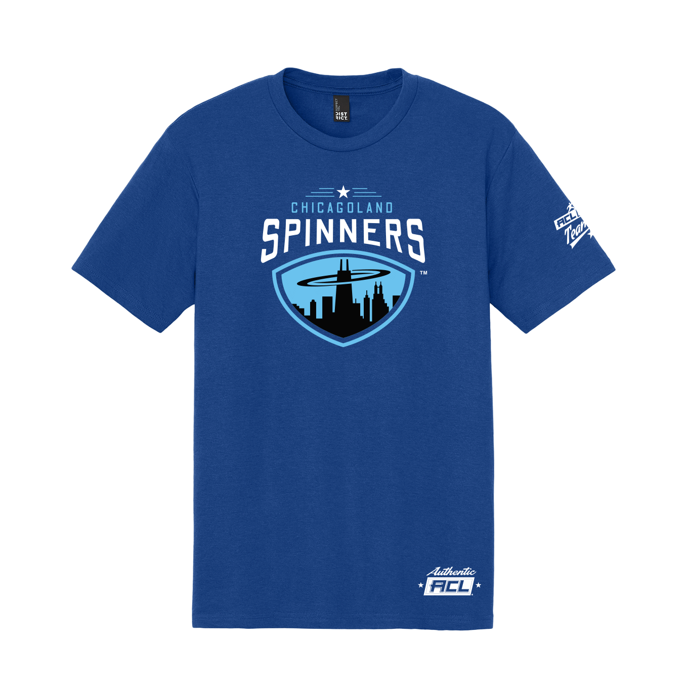 Chicagoland Spinners Logo T-Shirt - Premium Tri-Blend Fabric | ACL Pro Team Gear