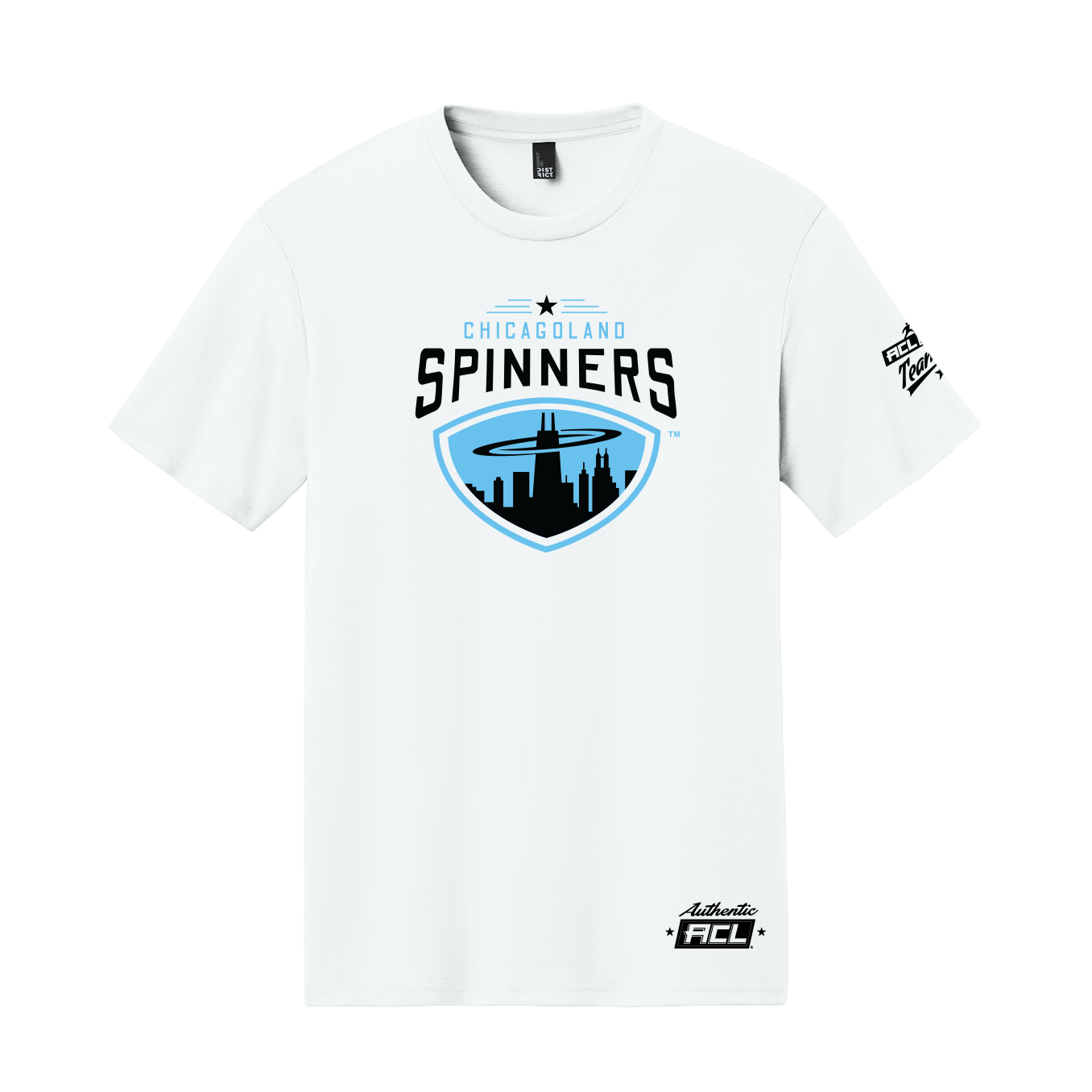 Chicagoland Spinners Logo T-Shirt - Premium Tri-Blend Fabric | ACL Pro Team Gear