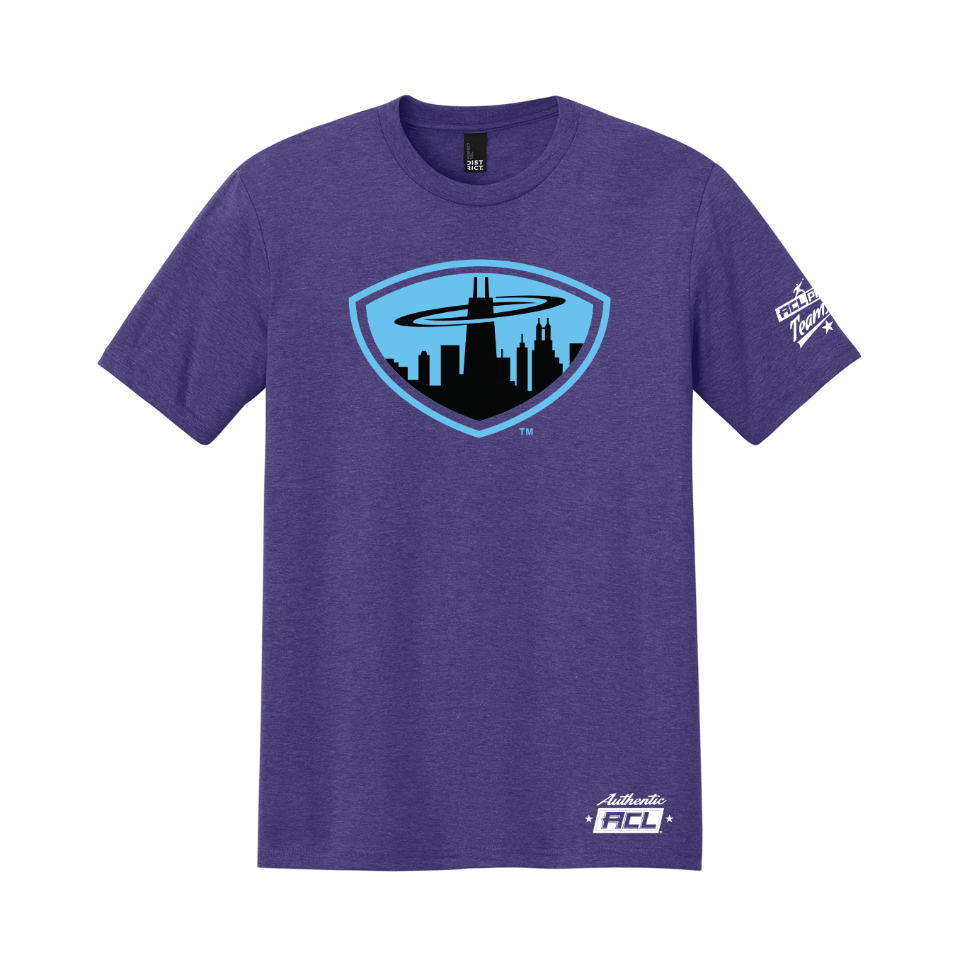 Chicagoland Spinners Symbol T-Shirt - Premium Tri-Blend Fabric | ACL Pro Team Gear