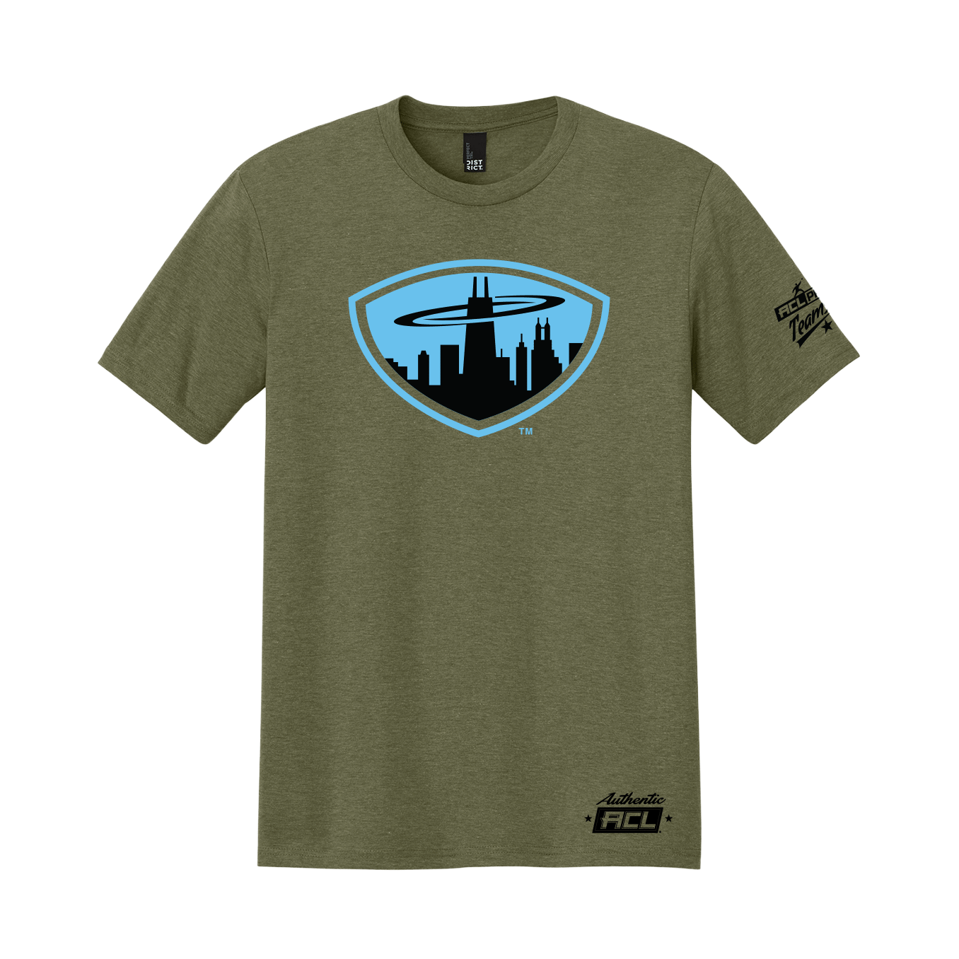 Chicagoland Spinners Symbol T-Shirt - Premium Tri-Blend Fabric | ACL Pro Team Gear