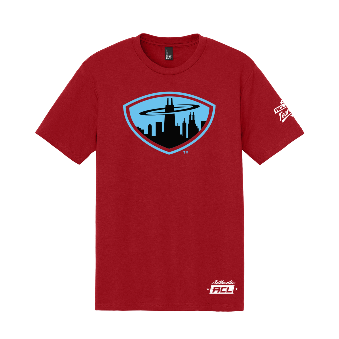 Chicagoland Spinners Symbol T-Shirt - Premium Tri-Blend Fabric | ACL Pro Team Gear
