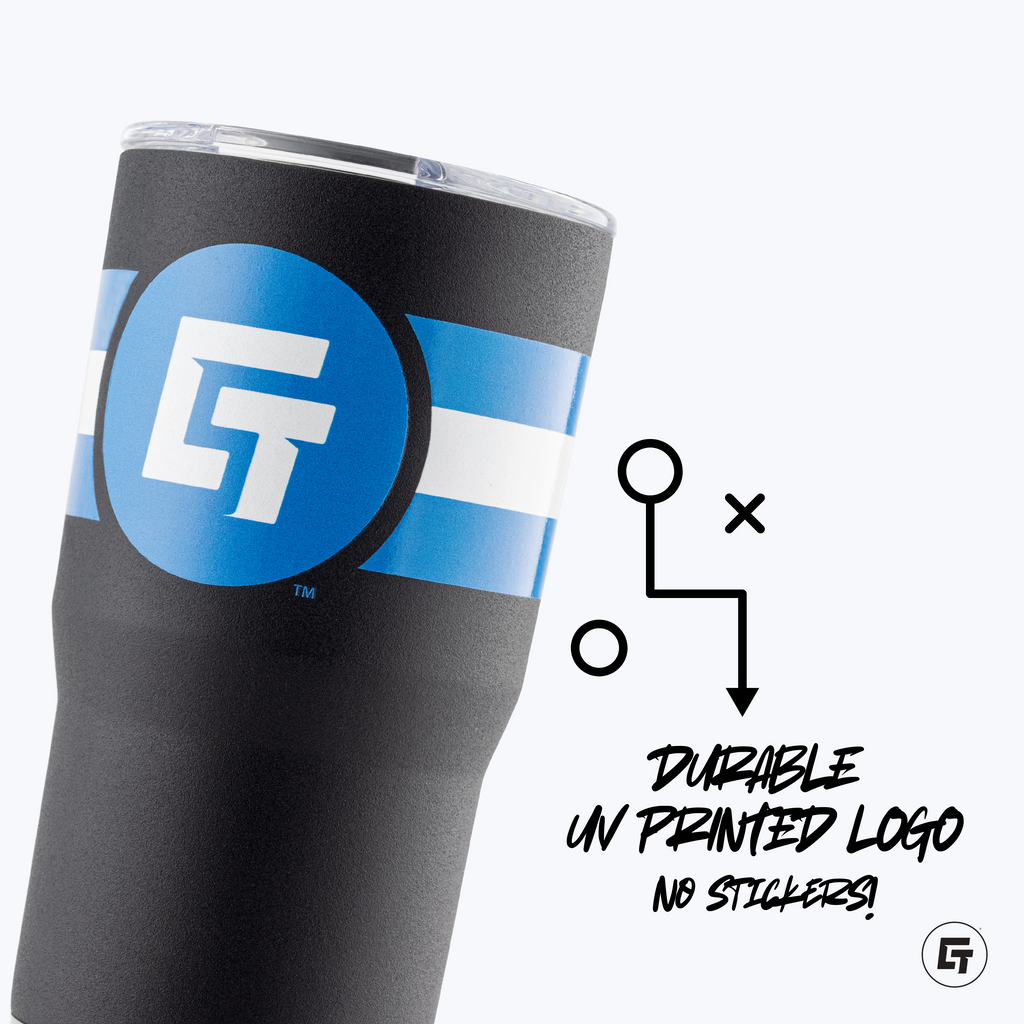 Chicagoland Spinners 20oz Black Tumbler